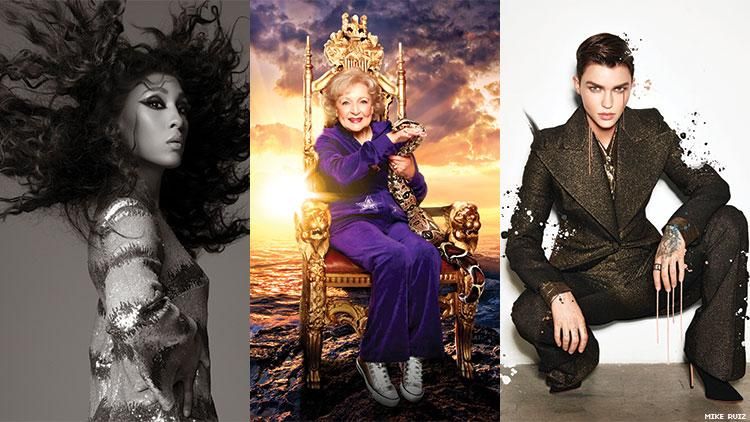 Out Cover Star Mike Ruiz's 7 Portraits of LGBTQ+ Icons