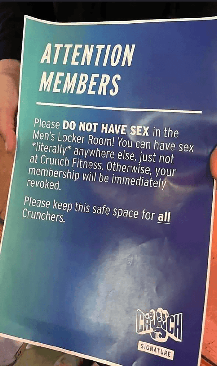 WeHo gym asks patrons to refrain from having sex in locker room