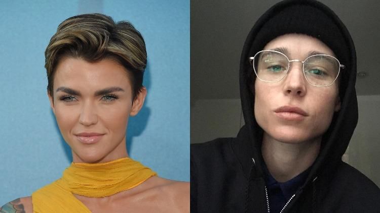 Ruby Rose and Elliot Page
