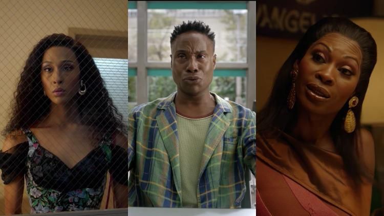 Mj Rodriguez, Billy Porter, and Dominique Jackson in Pose final season