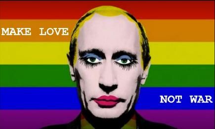 Hackers Turn Putin Into Gay Meme, Post All Over Bulgarian TV