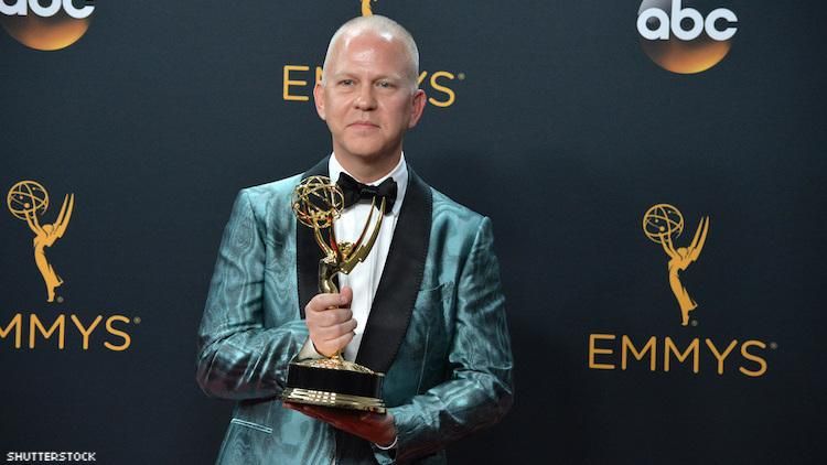 Ryan Murphy on Emmys red carpet.
