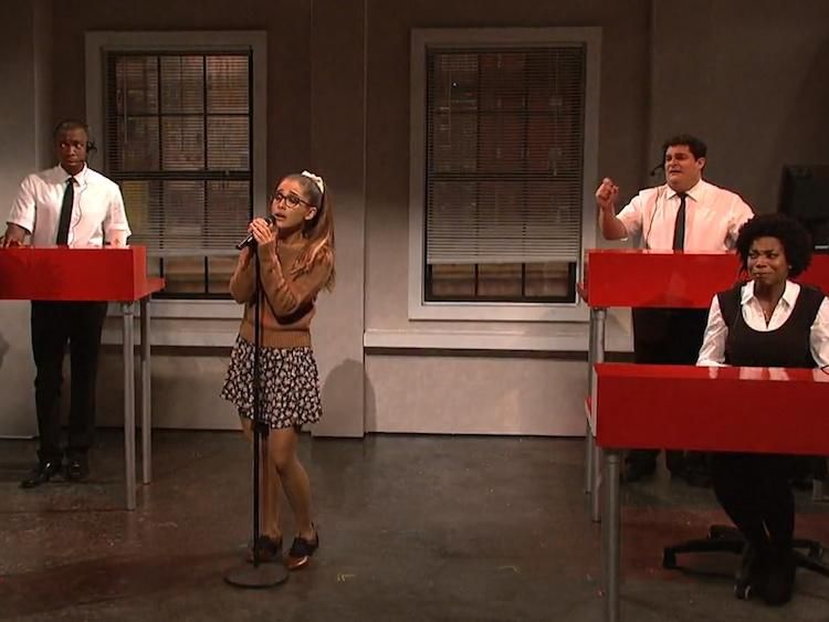 ariana celine impression snl