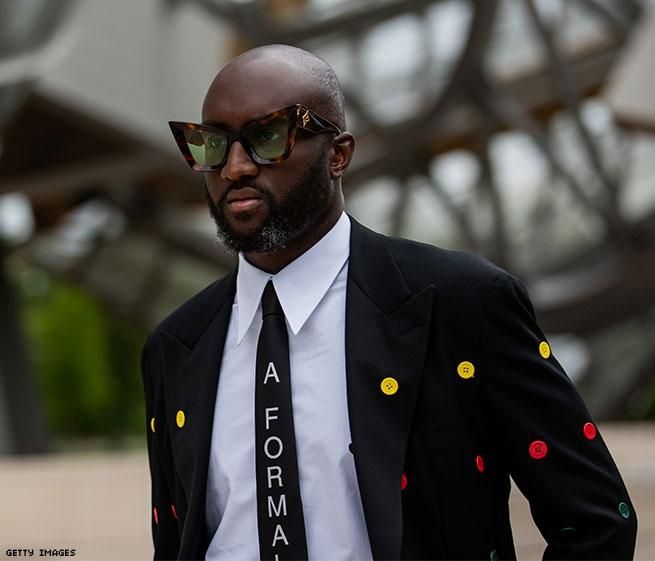 Virgil Abloh at Paris Fashion Week
