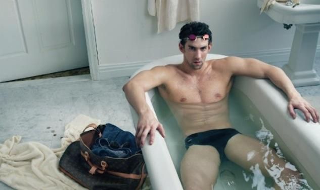 Michael Phelps Dons Speedo for Louis Vuitton