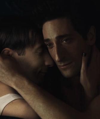 WATCH: Adrien Brody Kisses a Man