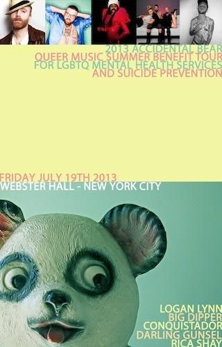 Catch the Accidental Bear Queer Music Summer Benefit Tour
