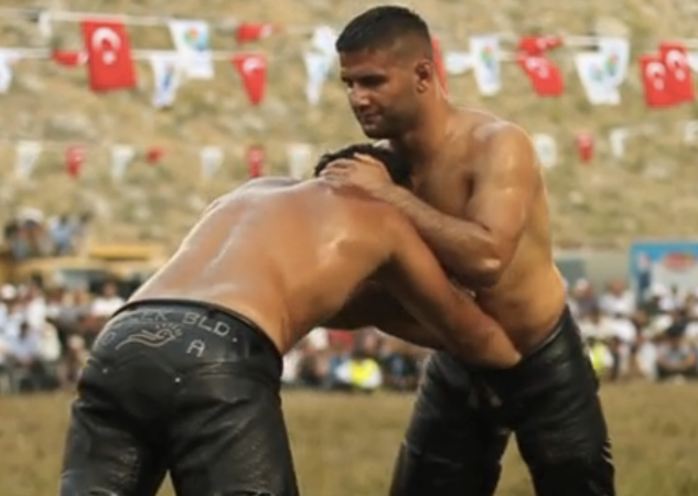 WATCH: Are Turkish Oil Wrestlers Hotter Than Tennis Pros?