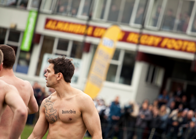 Naked Rugby and Sweet Art in Dunedin, NZ