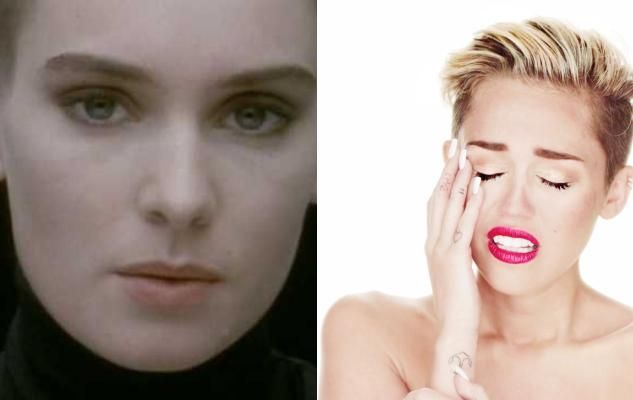 Sinéad O'Connor To Miley: 'You Don't Need To Let The Music Business Make A Prostitute Of You'

