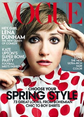 Lena Dunham On The Cover Of Vogue