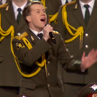 Russian Police Choir Performs &quot;Get Lucky&quot; at Sochi Opening Ceremony