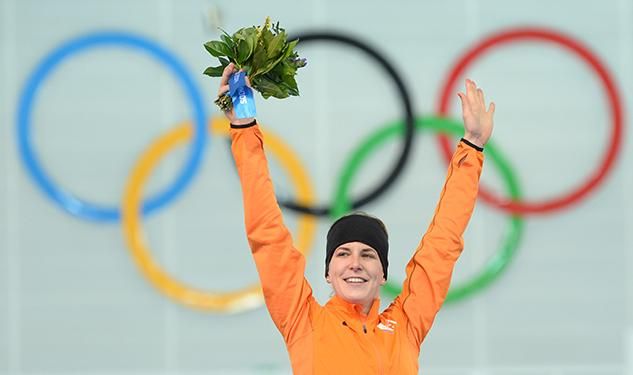 Out Speed Skater Irene Wust Wins Gold
