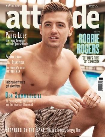 More Shirtless Soccer Stud Robbie Rogers
