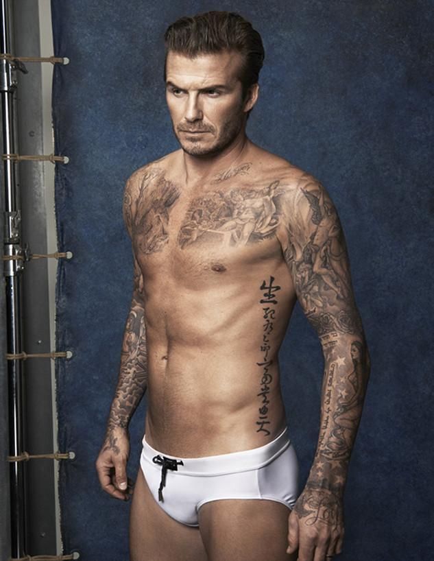 David Beckham Launches Swimwear
