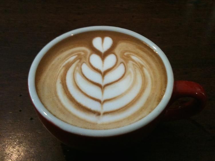 Coffee Latte Foam art