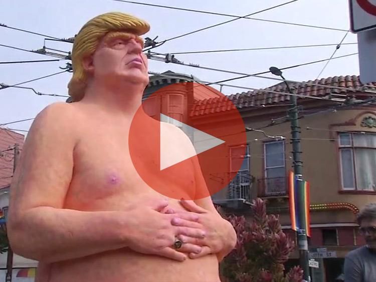 That Nude Donald Trump Statue Goes Up For Auction
