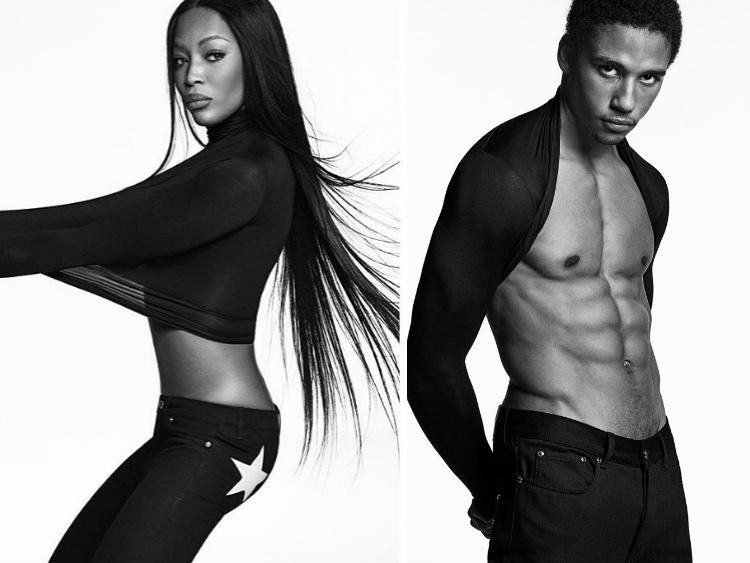 Naomi Campbell Justin Levy Givenchy Jeans