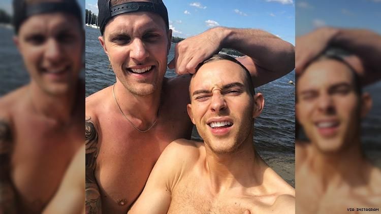 Adam Rippon Vacations With Boyfriend, Shares Adorable Shirtless Pic