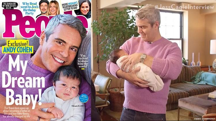 Andy Cohen’s Baby Just Got His First Magazine Cover
