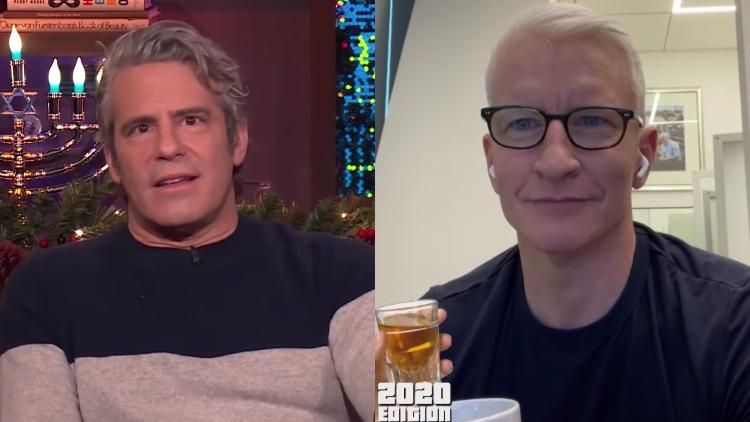 Andy Cohen and Anderson Cooper