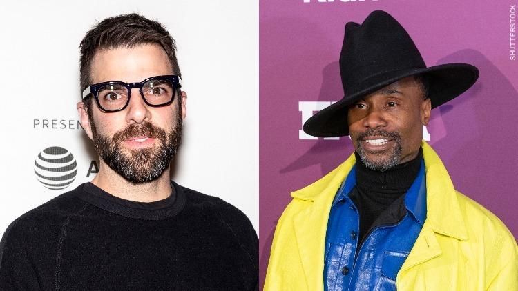 Billy Porter and Zachary Quinto