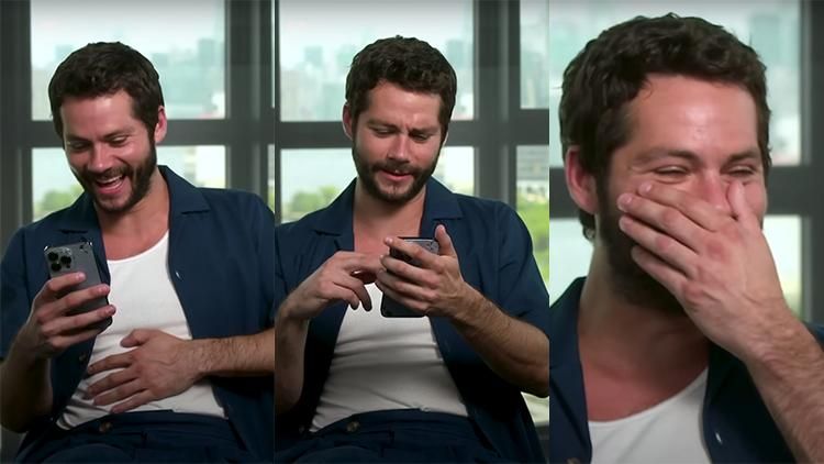 Dylan O'Brien reads thirst tweets