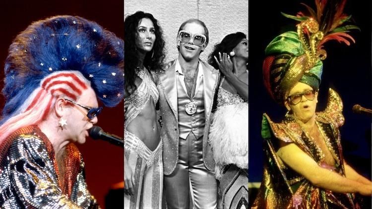 Sir Elton John celebrates his 74th birthday