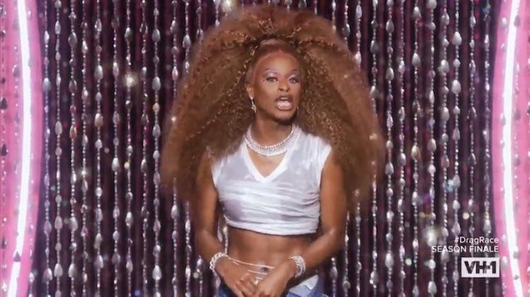 Symone in Drag Race season 14 finale
