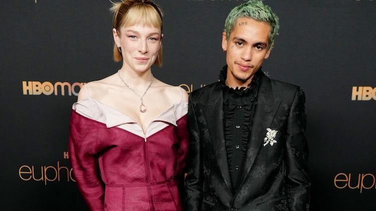 Hunter Schafer and Dominic Fike