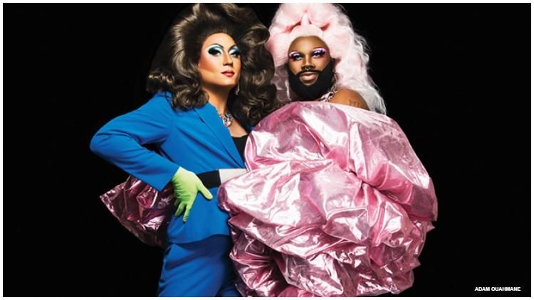 Drag Activists Jo Mama and Lucy Stoole, courtesy of Adam Ouahmane
