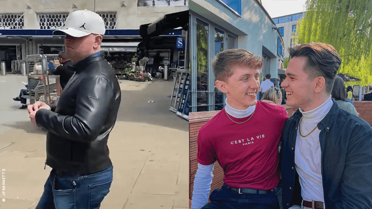 London Police Looking for Man Who Spat Near Hand-Holding Couple