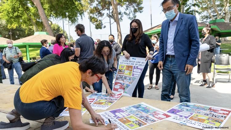 MariNaomi Signing Poster