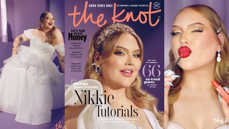 Nikkie Tutorials on the cover of The Knot