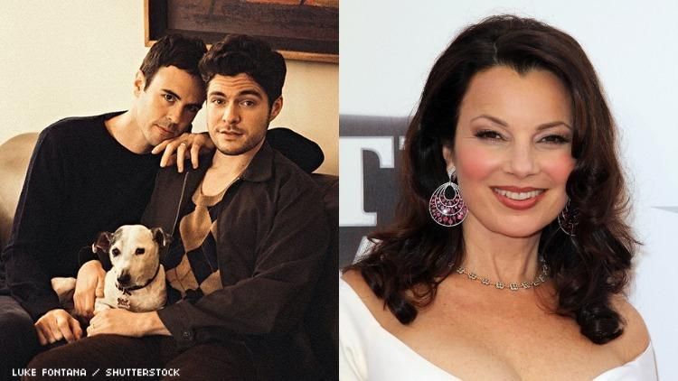 Fran Drescher and couple