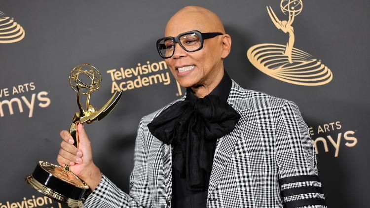 RuPaul at the 2022 Emmy Awards