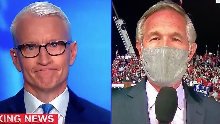 Anderson Cooper and Gary Tuchtman