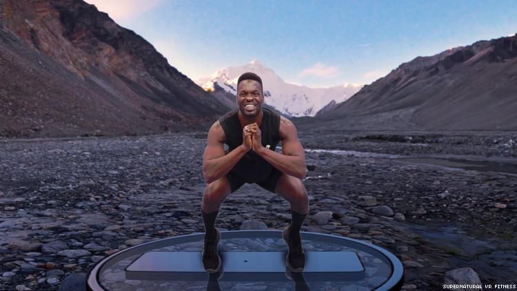 Raneir Pollard of Supernatural VR Fitness