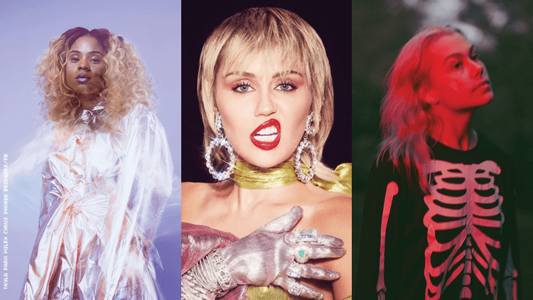 Miley Cyrus and Phoebe Bridgers