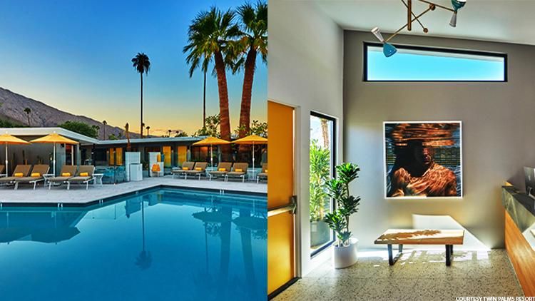 No Need for Swimsuits at the New Twin Palms Gay Resort in Palm Springs