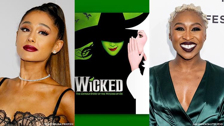 Ariana Grande and Cynthia Erivo on Wicked