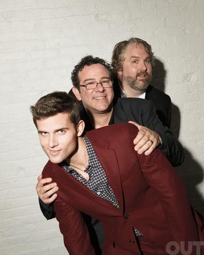 Kyle Dean Massey, Michael Greif & Brian Yorkey, Actor, Director and Playwright