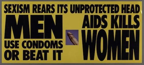 From the Gran Fury Exhibit