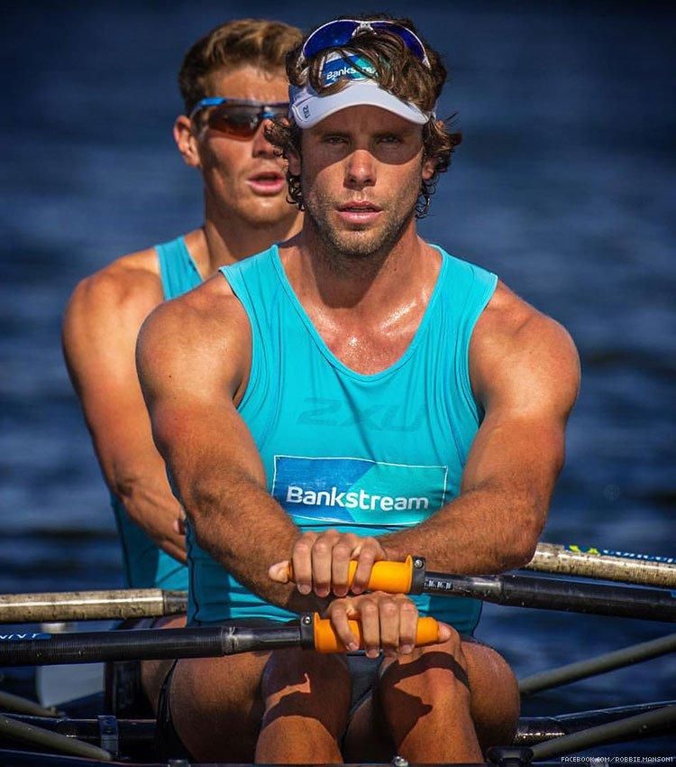 Robbie Manson, Rowing, New Zealand