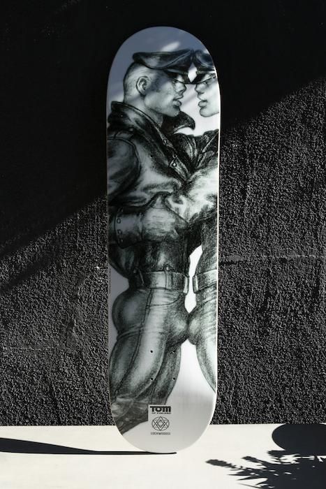 Tom of Finland “Leather Duo” Skateboardby Lockwood51