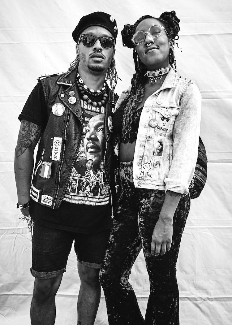 Portraits from Afropunk 2017