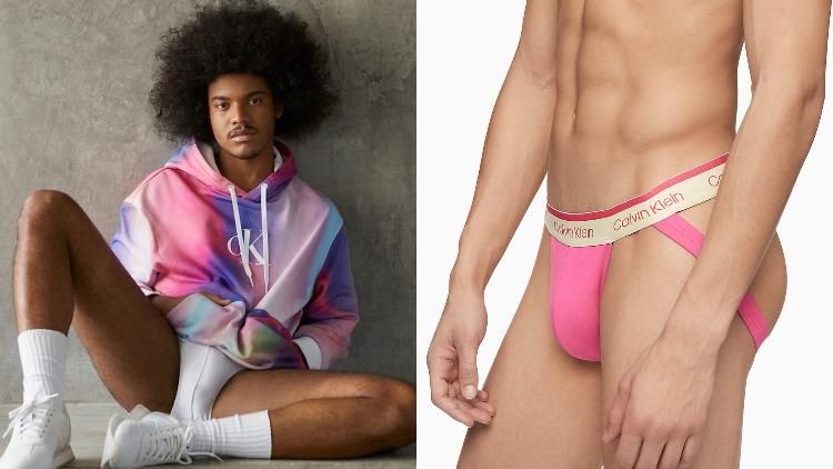 Calvin Klein's new 2021 Pride Collection of clothing and accessories