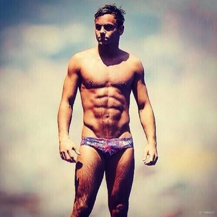 Out Magazine is Celebrating Tom Daley's 27th Birthday With a Few Our Favorite Pics From Over the Years