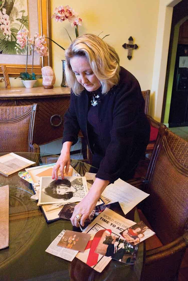 Ruth Coker Burks, the woman who cared for hundreds of abandoned gay men dying of AIDS.