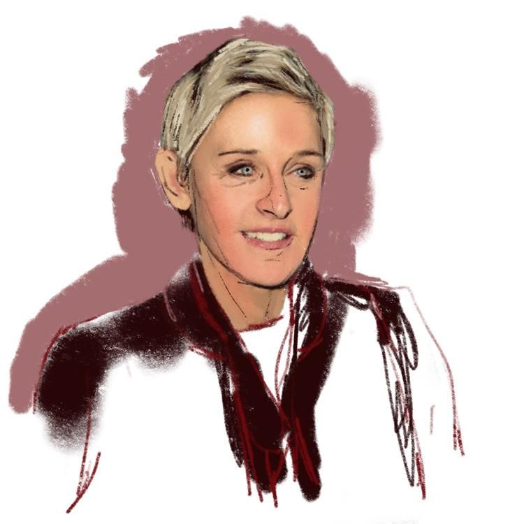 4.  Ellen DeGeneres